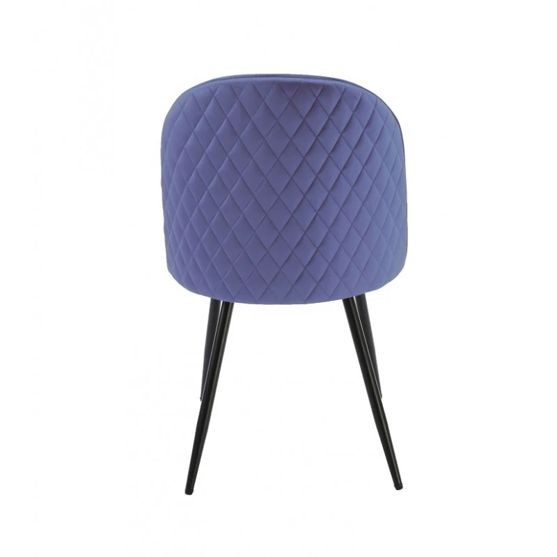 silla magda metal tapizado velvet azul 2