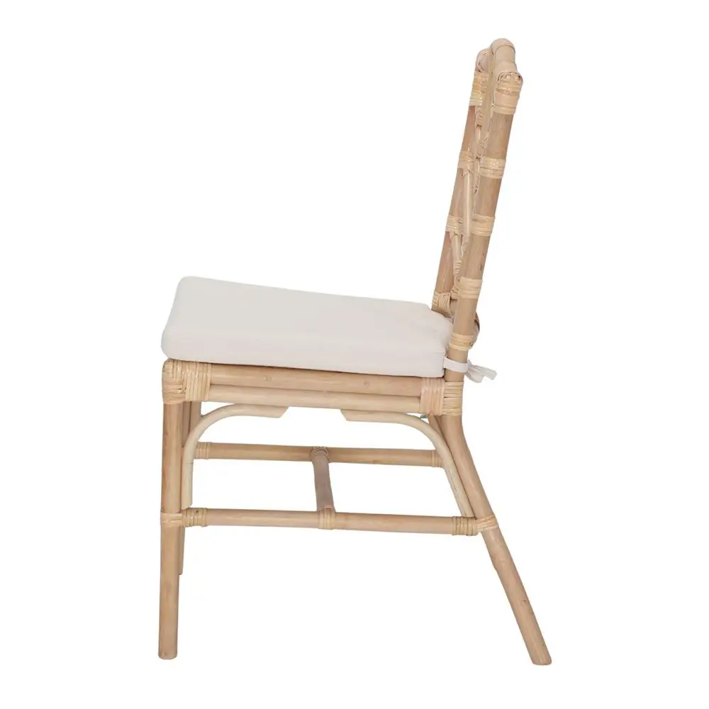 silla rattan natural varese cojin 3